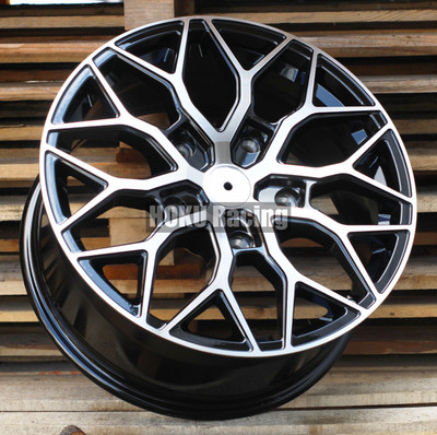 4X 18 Zoll VOSS HF-2 Style 5X160 Felgen 8J ET50 passend für Ford Transit Custom