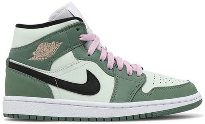 Air Jordan Womens Air Jordan 1 Mid SE Dutch Green CZ0774-300 Women Size