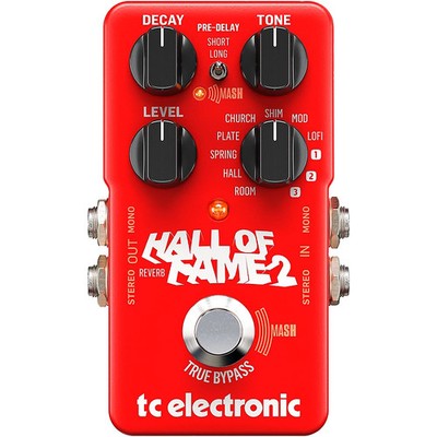 TC Electronic Hall of Fame 2 Reverb Effects Pedal