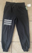 Minecraft Sweatpants-Jogger-Mad Engine-Black-Kids/Boys-Size Small NWT