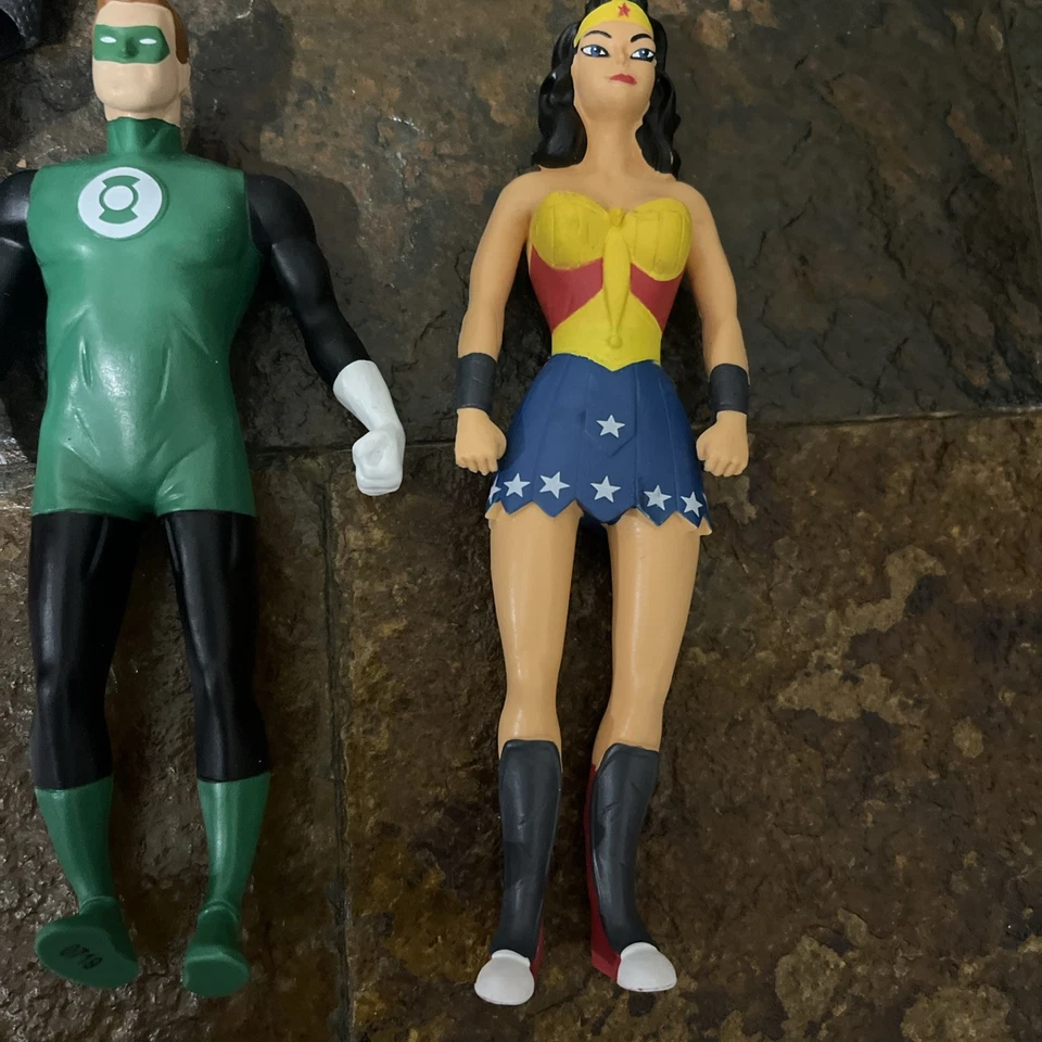 Juego de figuras flexibles DC Justice League NjCroce Foto 4 de 4