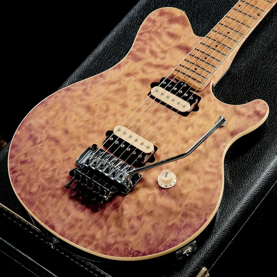 Guitarra Eléctrica MUSIC MAN EVH Signature Purple Trans EE. UU. 1994 Cuerpo Sólido Foto 2 de 4