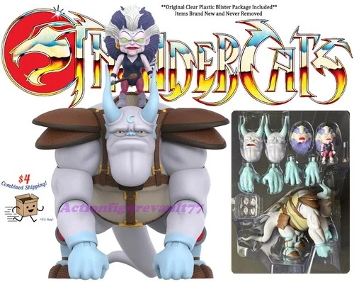 SUPER 7 THUNDERCATS Classics Ultimates LUNA & AMOK **NO BOX** ---IN-STOCK---