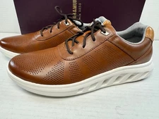 Johnston & Murphy Activate U-Throat Shoe Tan Full Grain 9.5 M US