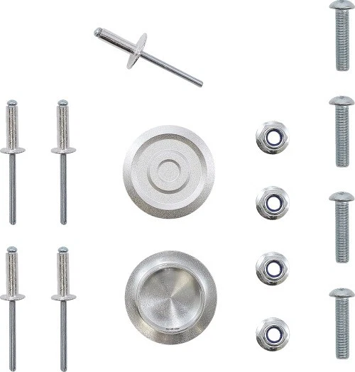 Parachoques trasero Kimpex - Moto de nieve Aliminum 071236 0530-1639 Foto 2 de 4