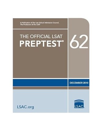 The Official LSAT Preptest 62: [dec. 2010 LSAT], Law School Admission Council