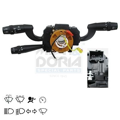 Meat & Doria Lenkstockschalter FüR Fiat Ducato Kasten 250_ 290_ 115 Multijet-image
