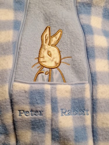 Beatrix Potter Original by Quiltex Peter Rabbit Fleece One 18 mos Easter Baby