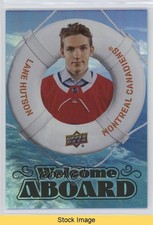 2024-25 Upper Deck Series 2 Welcome Aboard Black Lane Hutson #WA-16 READ f6d