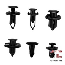200PCS Car Retainer Clips Plastic Fasteners Kit, Popular Sizes Auto Push Pin