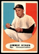 1961 Topps Jimmie Dykes #222 TS1