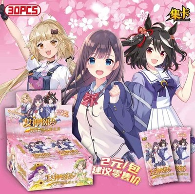 Goddess Story Rainbow Booster Display Box Waifu 30 packs Jika 2 Waifu US stock