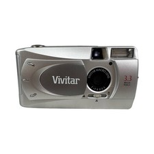 Vivitar ViviCam 3705 3.3MP Digital Camera - Tested/Works