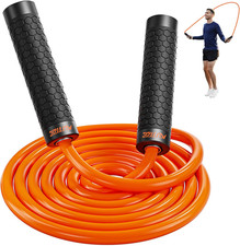 Jump Rope, Weighted Jump Rope for Men Women, Adjustable 1Lb Heavy Skipping Ropes