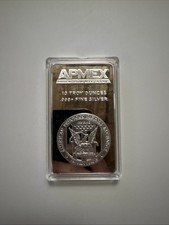10 Oz APMEX Silver Bar .999 Fine 98.00 per troy oz