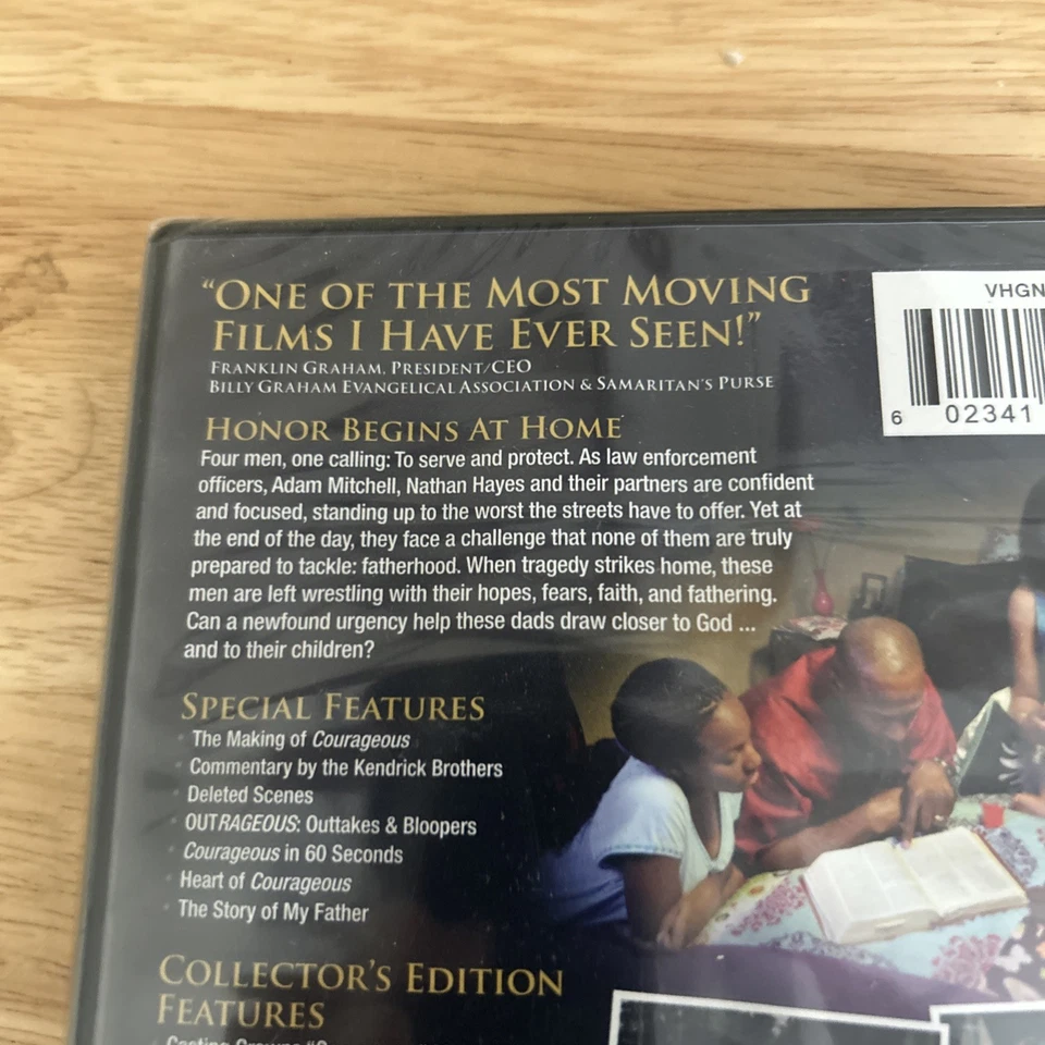 Courageous (DVD, 2011, Exclusive Collector's Edition) NEW Authentic US Release - Image 4 of 4