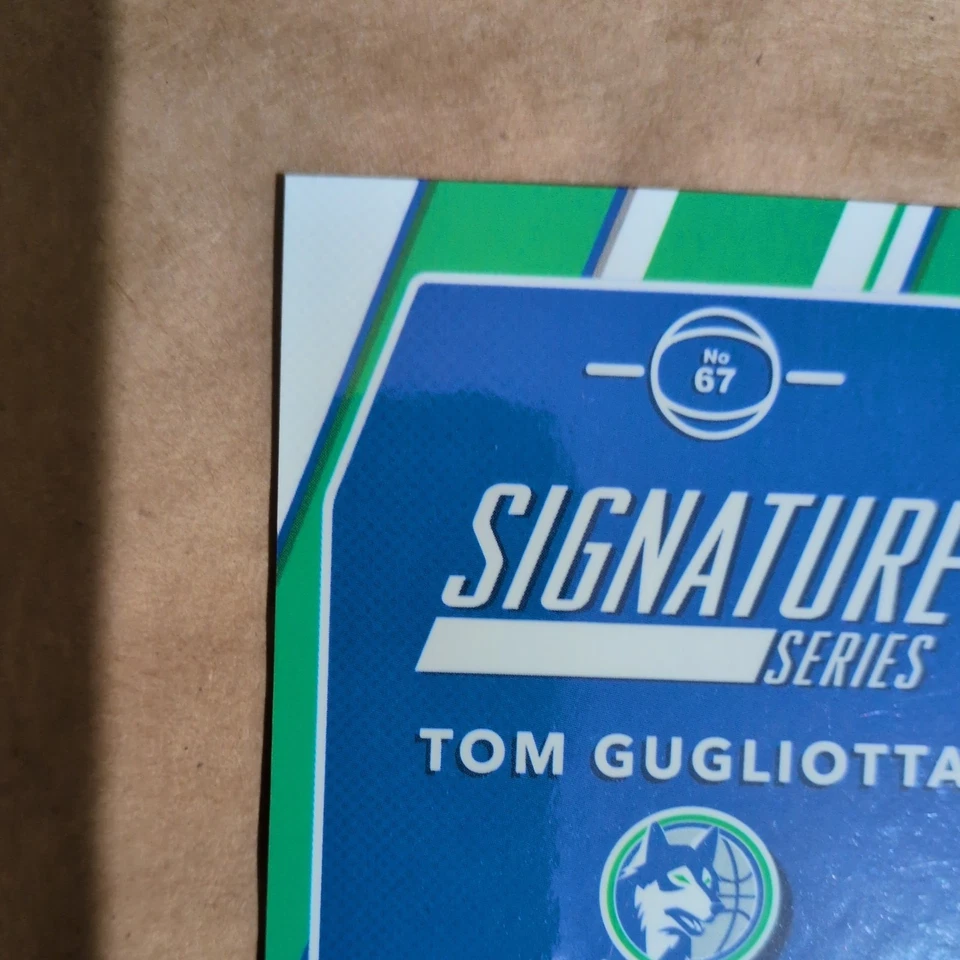 2017-18 Panini Donruss Optic - Signature Series Tom GugliottaHoloSilverPrizm(AU) - Image 4 of 4
