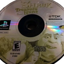 Shrek Treasure Hunt | PlayStation 1 (PS1) | DISC ONLY