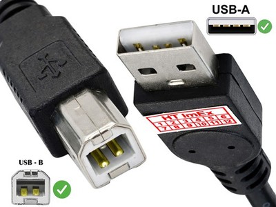 Drucker Scanner Anschluss USB Kabel für Samsung ProXpress SL-M4583FX, SL-M4580FX