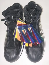 *NEW* Adidas C00001 Pro Model Team Colors ART 667854 Size 11 w/color inserts!