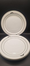 Vintage Set Of 3 Rorstrand Nordica Sweden Ceramic 9.5 Inch Plates Mid Century 