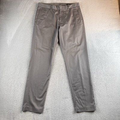 Bonobos Friday Pants 32X32 Gray Slim Fit Straight Preppy Chino Weekday Warrior