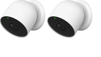 Google Nest Cam Sicherheitskamera   Akku   2er-Pack - gebraucht ohne OVP