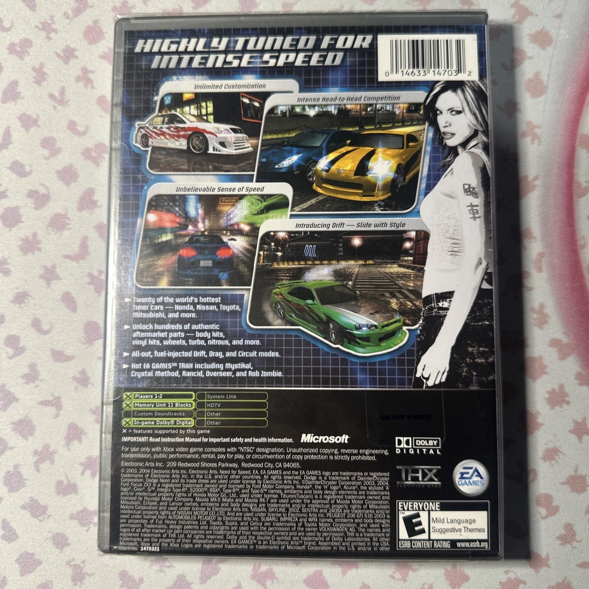 Need for Speed: Underground (Microsoft Xbox, 2003) SEALED
