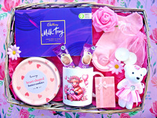 Birthday Gift Hamper Set For Her Cadbury Chocolates Mug & Treats Basket