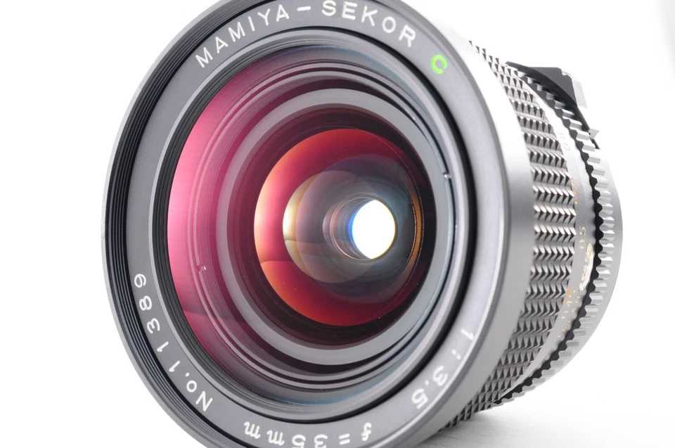 No Fog **NEAR MINT** Mamiya Sekor C 35mm f/3.5 +Cap For M645 1000S Super Pro TL - Image 2 of 4