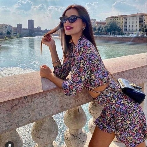 Camicia stampata con spalline ZARA - Foto 5 di 8