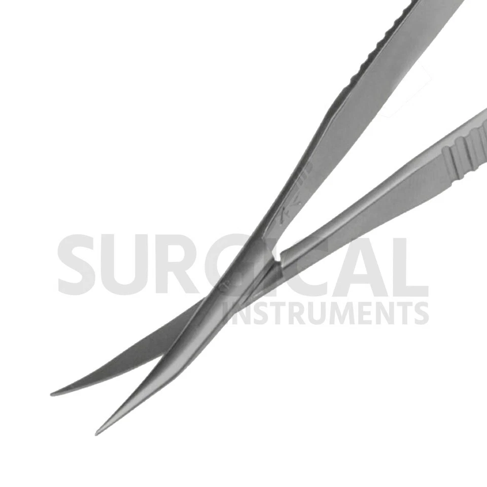 2 Piezas Tijeras de Tenotomía Westcott 4.5" Instrumentos Quirúrgicos Ojos Rectos y Curvos Foto 4 de 4