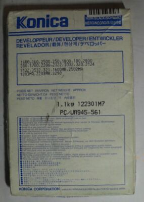 Konica Minolta Developer Developer 1600 160 2500 250 1800 180 180PC / UA945-561