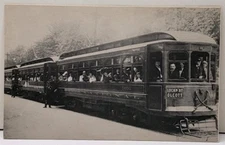 I.R.C. No.1016 Three Car, A 1904 Brill Trolley Wm Reed Gordon 1967 Postcard D20