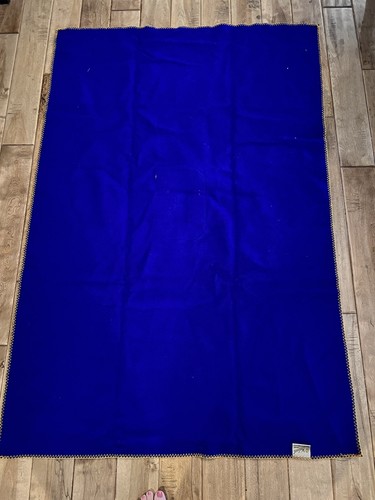 Vtg WOOLRICH 42 x 60 College University Wool Stadium Blanket Varsity Letter "G" - Picture 2 of 4