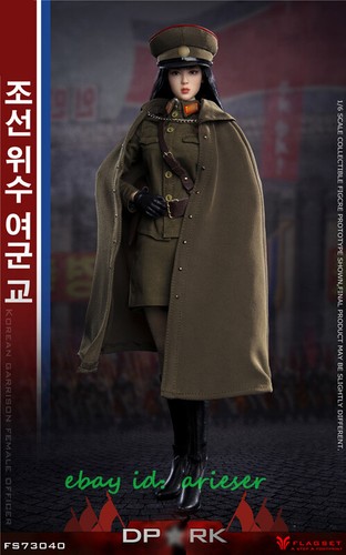 New FLAGSET 1/6 FS-73040 Korean Garrison Female Officer Action Figure In Stock - Picture 2 of 12