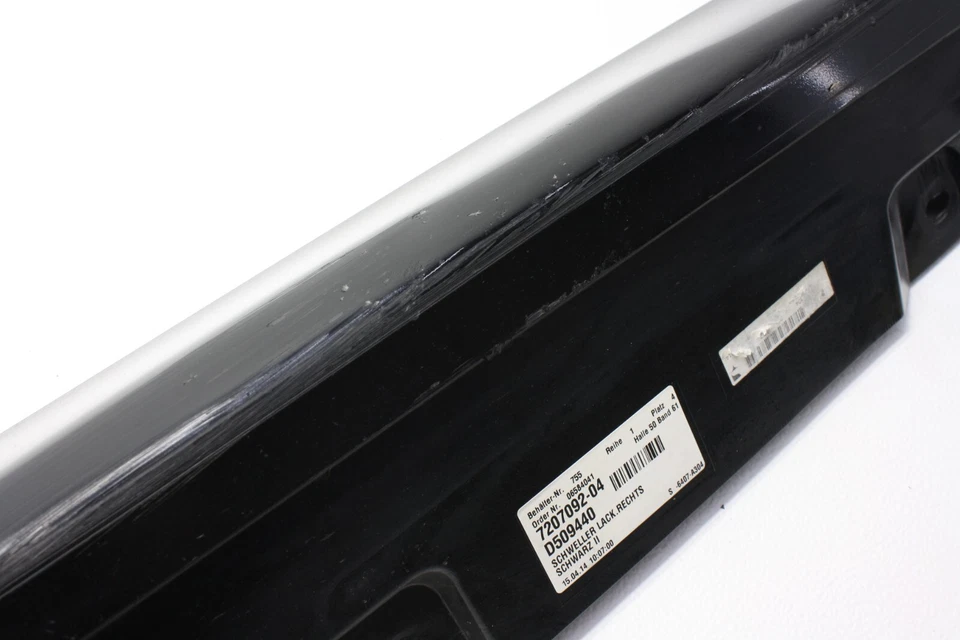 2011-2016 BMW 528i 535i 550i F10 RIGHT PASS SIDE SKIRT ROCKER MOLDING PANEL OEM Foto 4 de 4