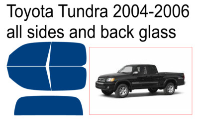 Precut Nano Carbon Window Tint For Toyota Tundra (2022-2025) – 2 Front Windows – Heat Repellent, Lifetime Warranty