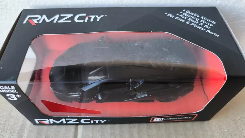 LAMBORGHINI SIAN FKP 37 black 1:34-39 1/36-39 RMZ City scale model