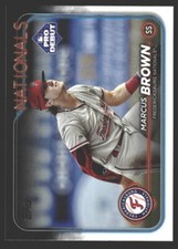 Marcus Brown #PD-108 2024 Topps Pro Debut Fredericksburg Nationals