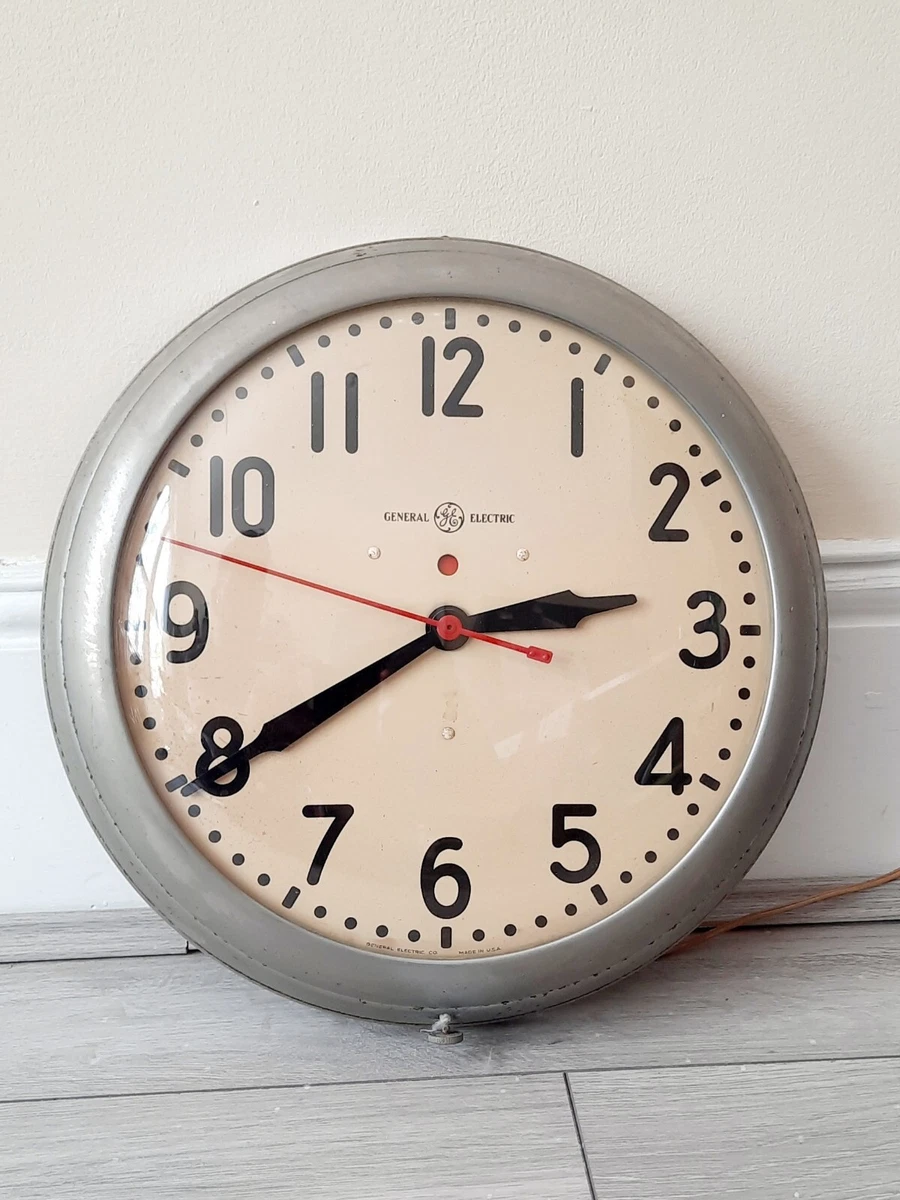 GE Collectible Wall Clocks 1920-1949 Time Period Manufactured for