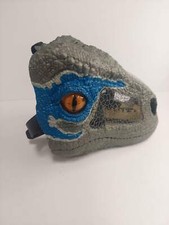 Jurassic World Velociraptor Blue Chomp N Roar Adjustable Mask Tested