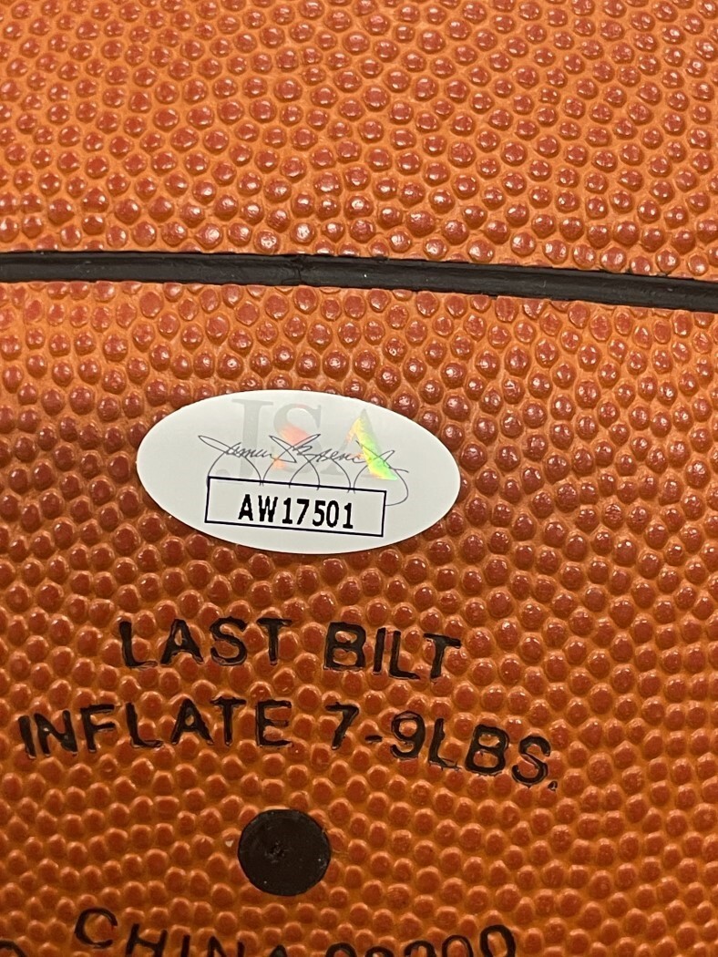 Bob Knight Signed Autographed Basketball Hoosiers Coach JSA