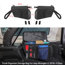 Trunk Organizer Tool Storage Bag Accessories for Jeep Wrangler JL 4-Door 2018-22