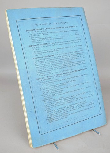 VIOLLET-LE-DUC DESCRIPTION HISTOIRE CHÂTEAU PIERREFONDS 1872 ARCHITECTURE - Photo 2/5