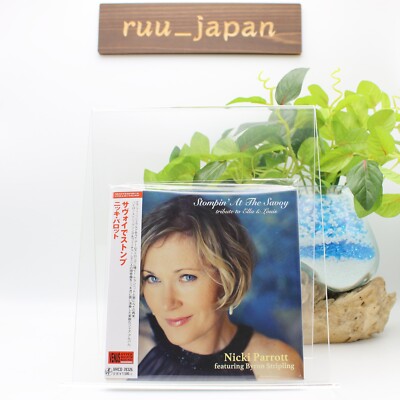 Nicki Parrott Jazz CD Stompin' At The Savoy Tribute To Ella & Louis OBI Neu