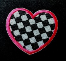 BOGO 2.5  New Love Car Racing CAR LOVERS Embroidered Iron on patches TWO Patches
