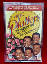 THE PLATTERS Their Greatest Hits and Finest Performances Audio Cassette Tape 3