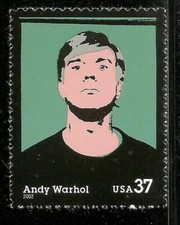 US #3652 MNH 2002 Painter Andy Warhol Self-Portrait Soup Can