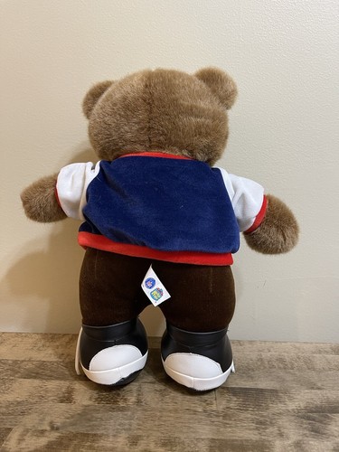 VTG NFL Tennessee Titans Football Plush Teddy Bear Souvenir 13” 2000 - Picture 2 of 6